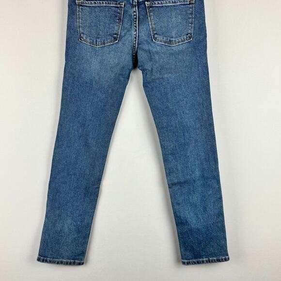 NWOT Old Navy Girls Skinny Pull-on Jeans Pants Size M (8) Denim Flare Kids - Picture 4 of 8
